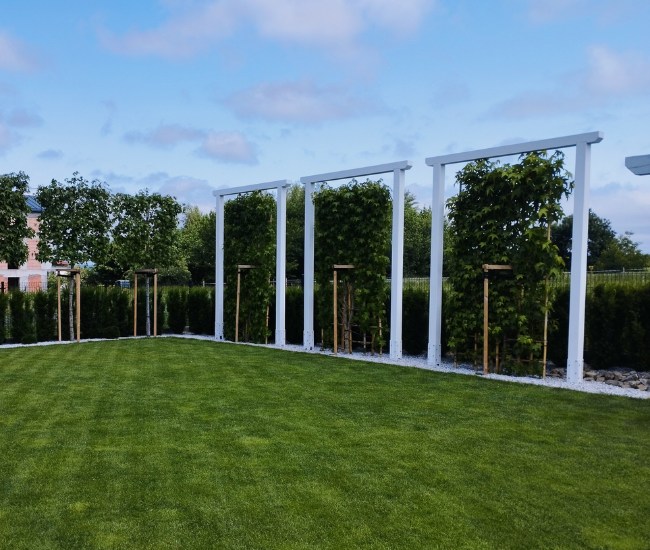 Pergola ogrodowa przykład